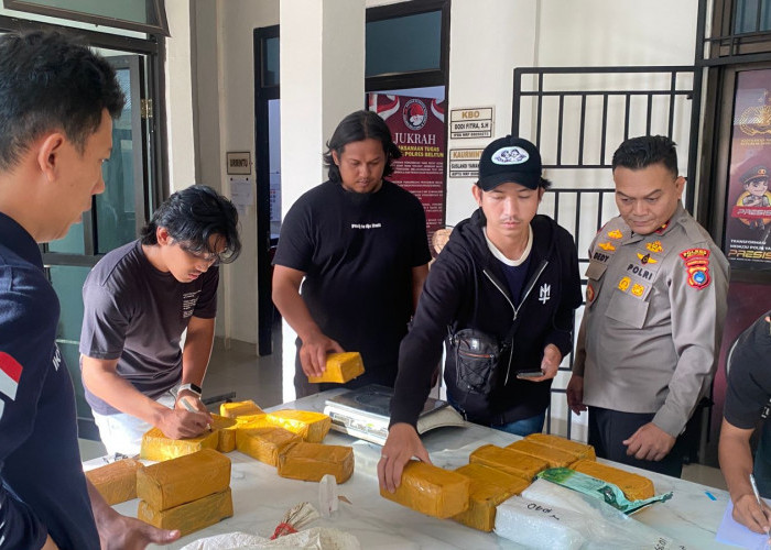 Breaking News! Warga Temukan 21 Kilogram Sabu Terapung di Laut Belitung