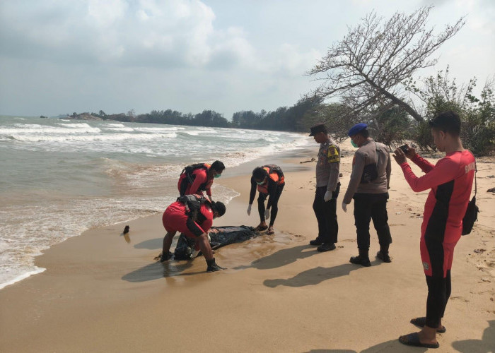 Pasang Jaring, Nelayan Toboali Temukan Mayat di pantai Gunung Namak