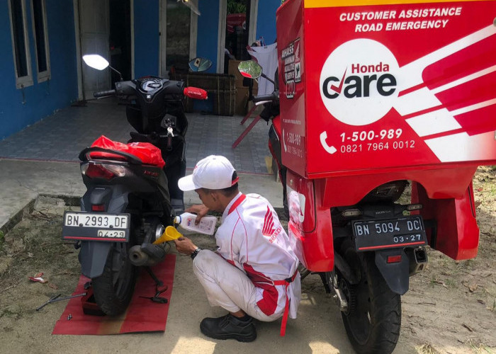 Honda Care Solusi Hebat Saat Kondisi Darurat di Jalan