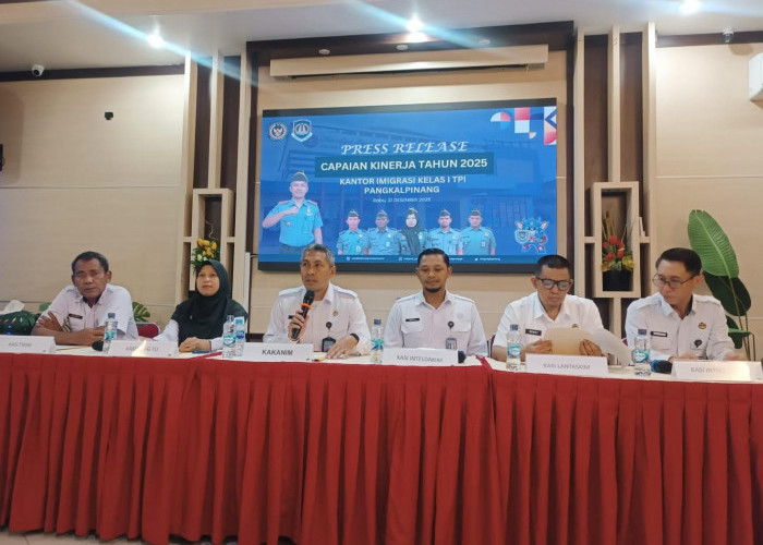 Kantor Imigrasi Pangkalpinang Capai Kinerja PRIMA, PNBP Naik 200 Persen Meski Layanan Paspor Turun   