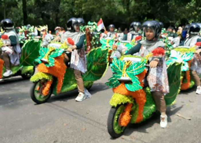 Tim Karnaval Kendaraan Hias PT Timah Tbk Kembali  Sabet Juara di Bangka Barat 