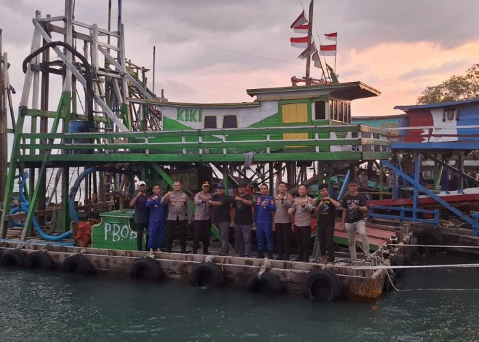 PT Timah Tbk Bersama Polres Babar Tertibkan Tambang Ilegal di IUP Perusahaan, 8 Unit PIP Tower Diamankan