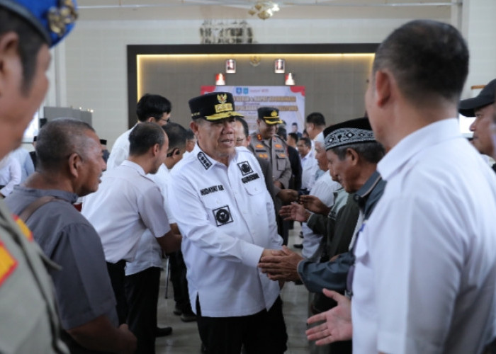 Kunjungan Kerja ke Bangka Tengah, Gubernur Hidayat Ajak Bupati Bersinergi