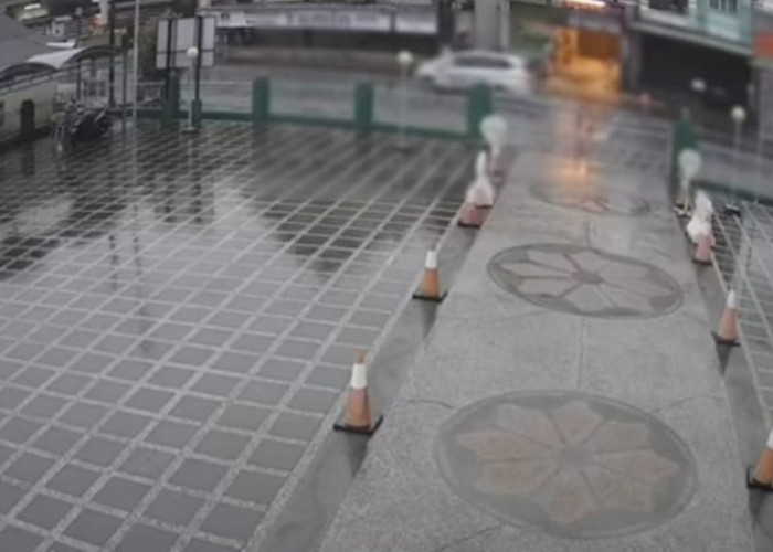 Pelaku Tabrak Lari Lansia Depan Masjid Jamik Pangkalpinang Akhirnya Menyerahkan Diri