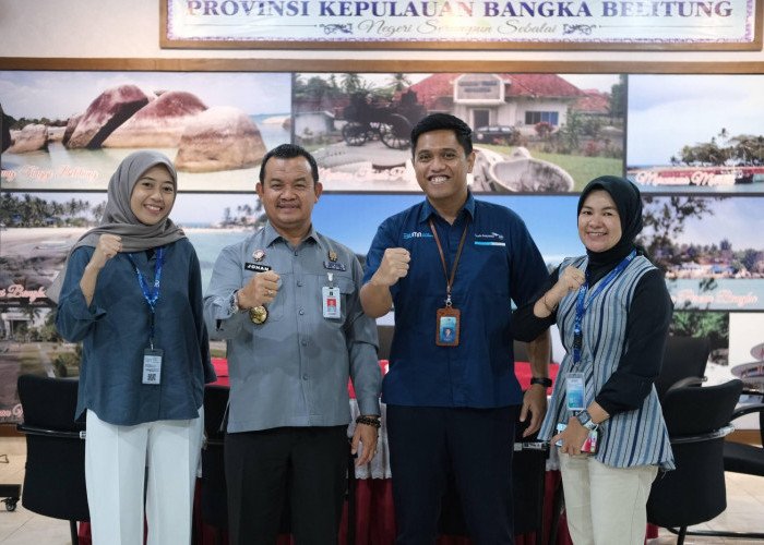 Kanwil Kemenkum Babel Jajaki Sinergi dengan Garuda Indonesia Pangkalpinang