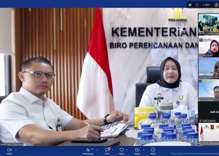 Kanwil Kemenkum Babel Ikuti Penilaian Mandiri SAKIP Tahun 2026 untuk Perkuat Akuntabilitas Kinerja