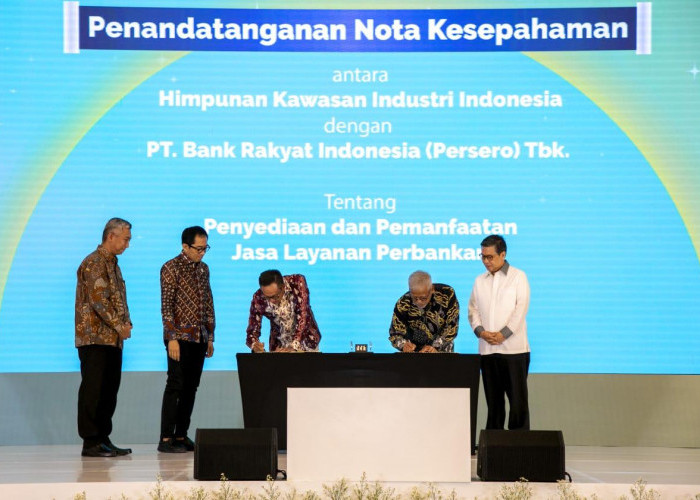 Dorong Pertumbuhan Ekonomi dan Optimalisasi Kawasan Industri, BRI Jalin Kerja Sama dengan HKI