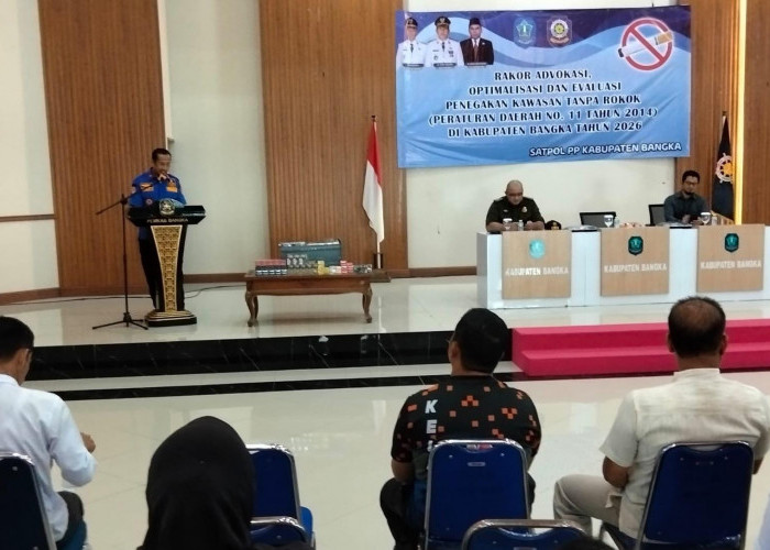 Satpol PP Bangka Gelar Rakor KTR: Bentuk Satgas Lintas‑Sektor & Genjot Kembali Peringkat Penegakan Aturan