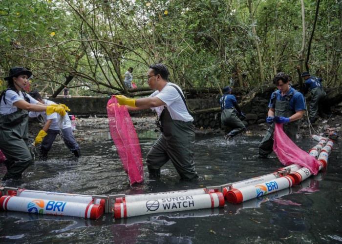 Peringati Hari Sungai Nasional, BRI Jaga Ekosistem Lewat Bersih-Bersih Sungai dan Kesadaran Pengelolaan Sampah