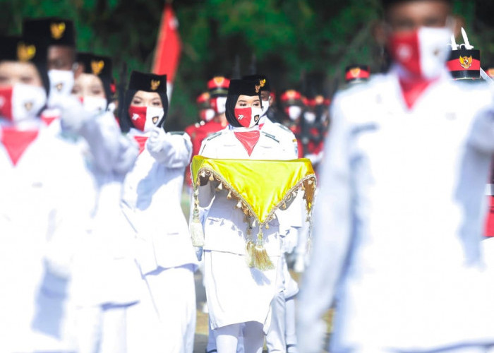 Palinsha Viginta, Putri Tunggal Sang Pembawa Baki Bendera Merah Putih