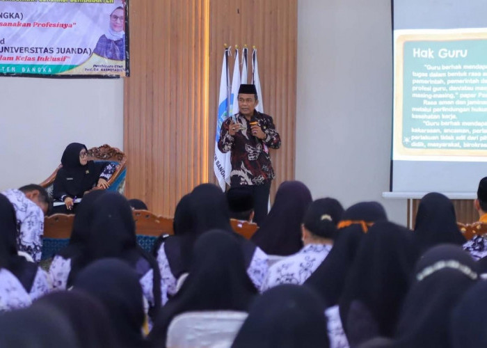Seminar Pendidikan PGRI Bangka Bahas Perlindungan Guru dan Pembelajaran Inklusif