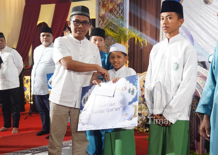 Perkuat Generasi Al-Qur'an, PT Timah Berikan Dukungan bagi Siswa Tahfiz Al-Qur'an