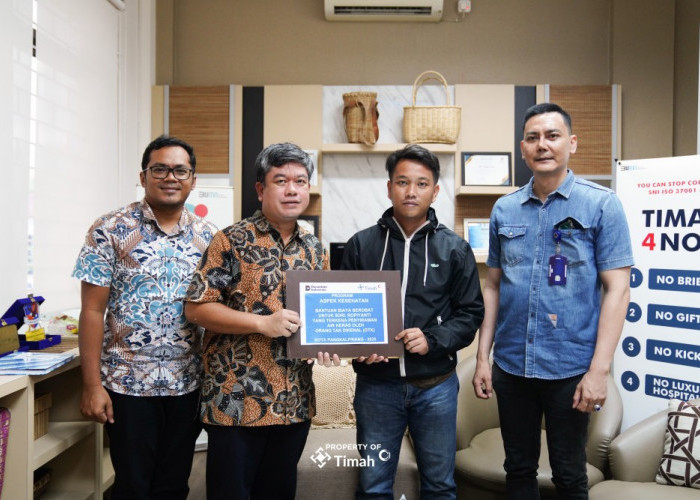 Ringankan Beban Keluarga, PT Timah Bantu Biaya Pengobatan Ropianti Korban Salah Sasaran Penyiraman Air Keras