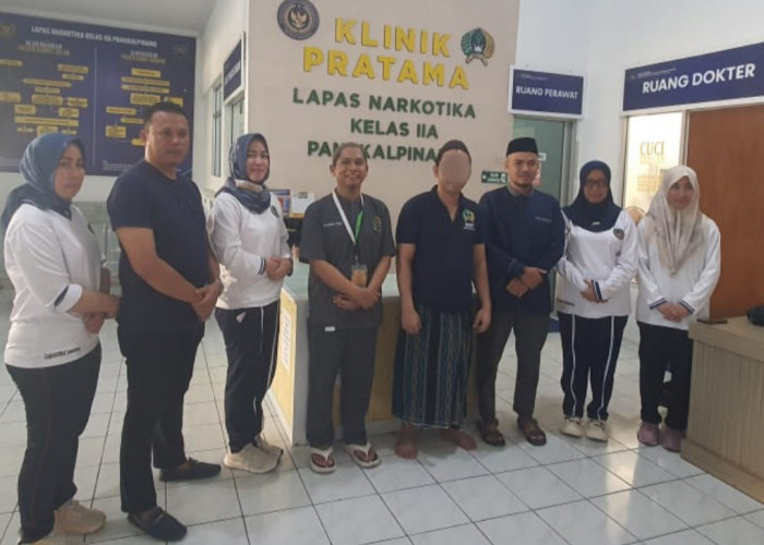 Tergerak Lihat Rekan Satu Sel Mengaji, Napi Lapas Narkotika Pangkalpinang Jadi Mualaf