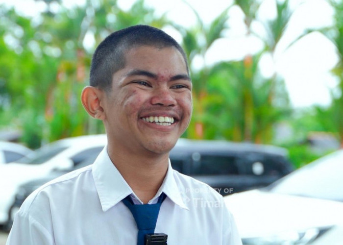 Mimpi Darmadi Jadi Nyata, Rela Merantau Demi Beasiswa Pemali Boarding School dari PT Timah   