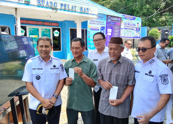 Bupati Fery Insani Resmi Luncurkan Co-Billing Retribusi Sampah, Tagihan Otomatis Terintegrasi Tagihan PDAM