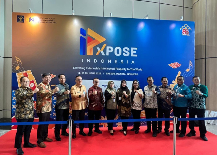 Kanwil Kemenkum Babel Hadir pada Pembukaan Intellectual Property Expose 2025