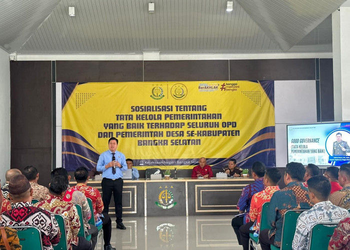 Sosialisasi Good Governance Kepada OPD dan Kades di Basel, Sabrul ; Jangan Ada Praktik KKN 