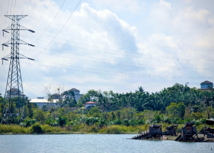 PLN dan Polda Babel Inspeksi Tower SUTT 150 kV