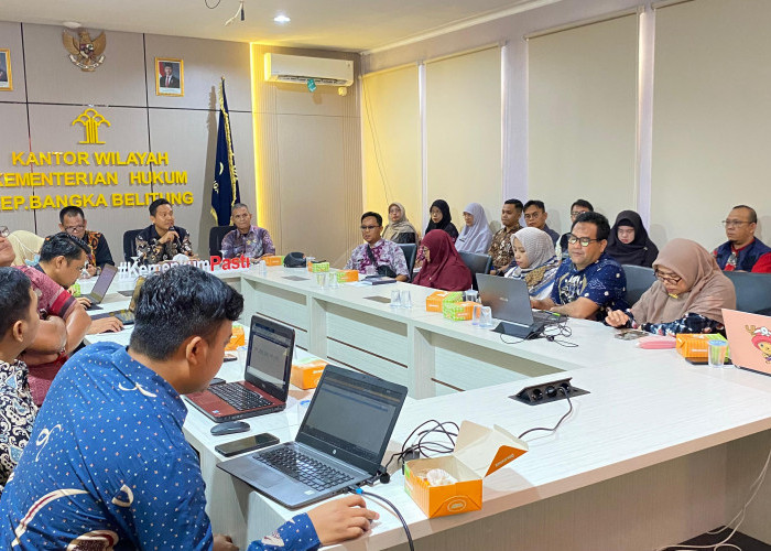Kemenkum Babel Harmonisasikan 4 Ranperkada Bangka Tengah