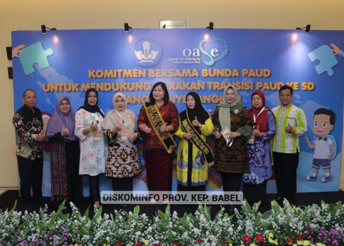 Maya Suganda Pasaribu Hadiri Acara Komitmen Bersama Bunda PAUD se-Indonesia 