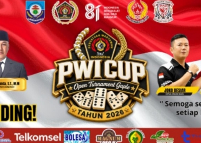 Siwo dan Ketua PWI Basel Ajak Masyarakat Ramaikan Tournament Orado PWI Cup dan UMKM Kemerdekaan