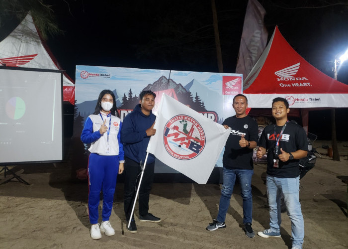 Honda Babel dan IMHB Gelar Honda Bikers Adventure Camp 2023