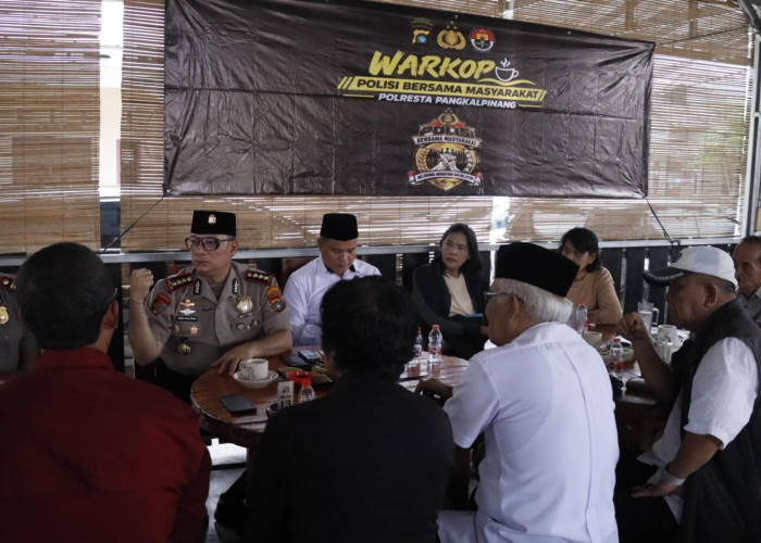 Wujudkan Program Kapolri, Kapolresta Pangkalpinang Turun Langsung Serap Aspirasi Warga