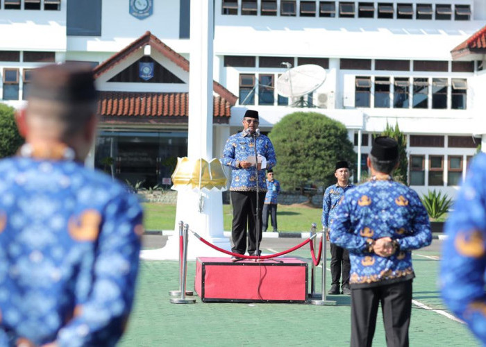 Pj Gubernur Safrizal ZA Ajak Korpri Berperan Aktif Tangani Inflasi Hingga Stunting 