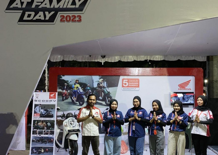 Honda At Family Day Disambut Antusias Masyarakat Belitung 