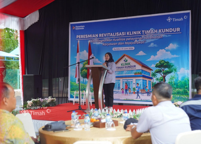PT Timah Perkuat Komitmen Tingkatkan Kualitas Kesehatan Masyarakat, Resmikan Klinik Timah Kundur
