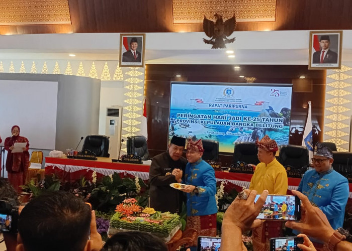 Ketua DPRD Babel Ajak Maknai Usia 25 Tahun, Tetap Optimis Bisa Lebih Baik