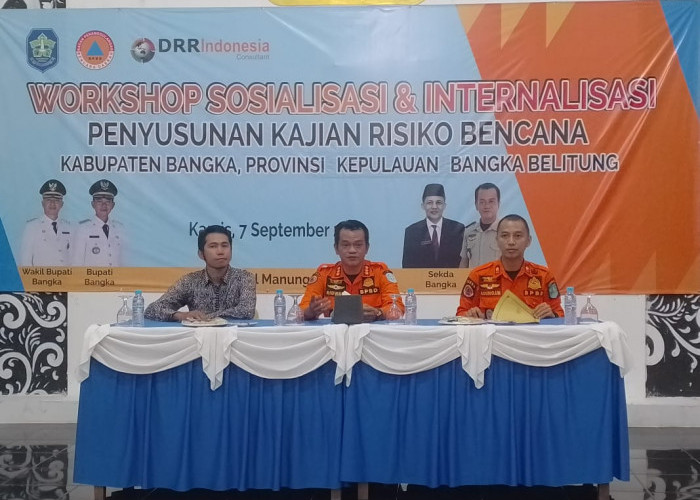 BPBD Susun Kajian Resiko Bencana di Kabupaten Bangka 
