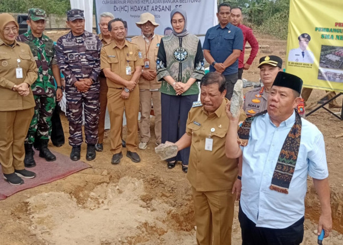 Pembangunan SMAN 5 Pangkalpinang Resmi Dimulai, Perluas Akses Pendidikan Masyarakat