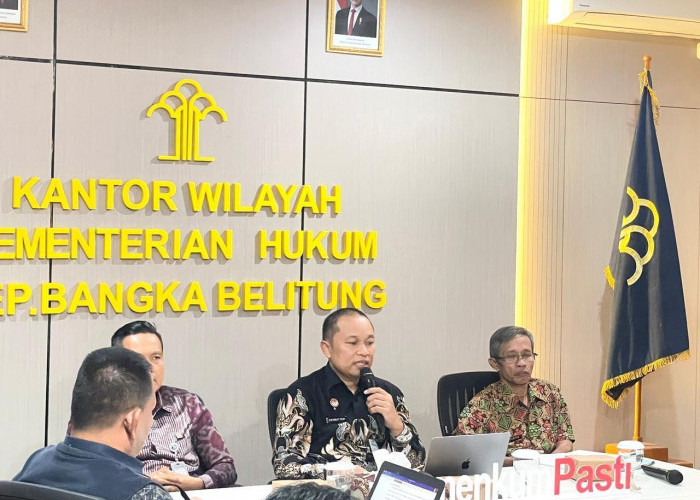 Kanwil Kemenkum Babel Harmonisasikan Ranperda dan Ranperkada Kabupaten Bangka
