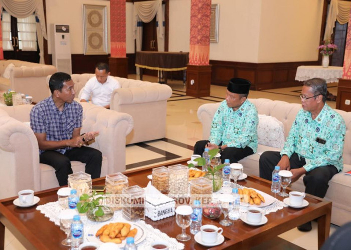 Silaturahmi dengan Pj Gubernur Suganda, PPI Babel Siap Bersinergi 