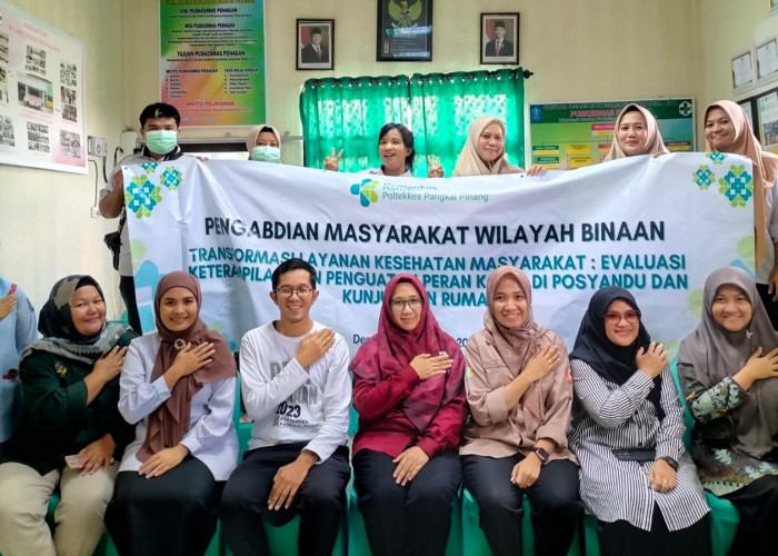 Dosen Poltekkes Kemenkes Pangkalpinang Perkuat Kader Posyandu di Penagan