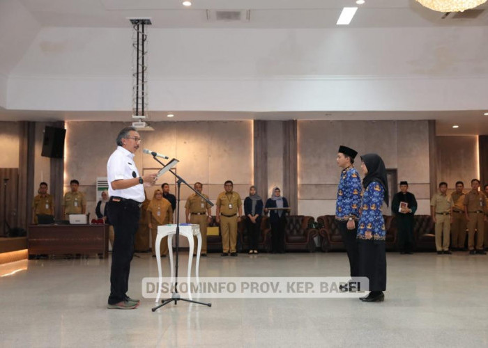 Lantik 35 CPNS Lulusan PKN STAN, Pj Gubernur Ridwan Ingatkan Hal Ini 