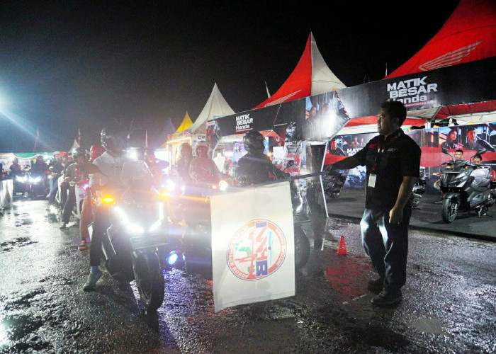 Komunitas IMHB Ramaikan Honda Premium Matic Day di Belitung Timur