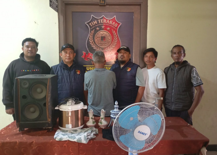 Baru Bebas Agustus, Residivis 2 Kali Ditangkap Lagi Usai Bobol Rumah di Pangkalpinang