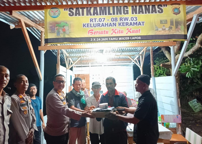 Kunjungi Pos Kamling, Kapolresta Kombes Pol Max Ajak Masyarakat Berkolaborasi Jaga Harkamtibmas