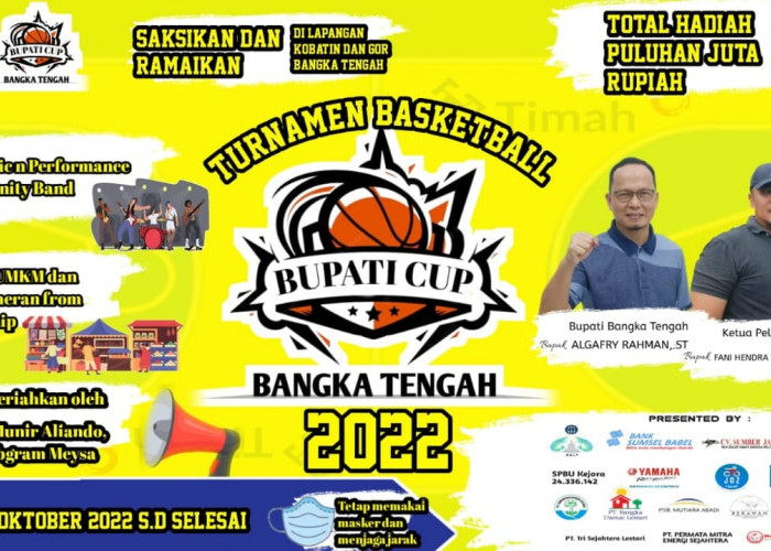 Turnamen Basketball Bupati Cup Bateng 2022 Tandingkan 23 Tim