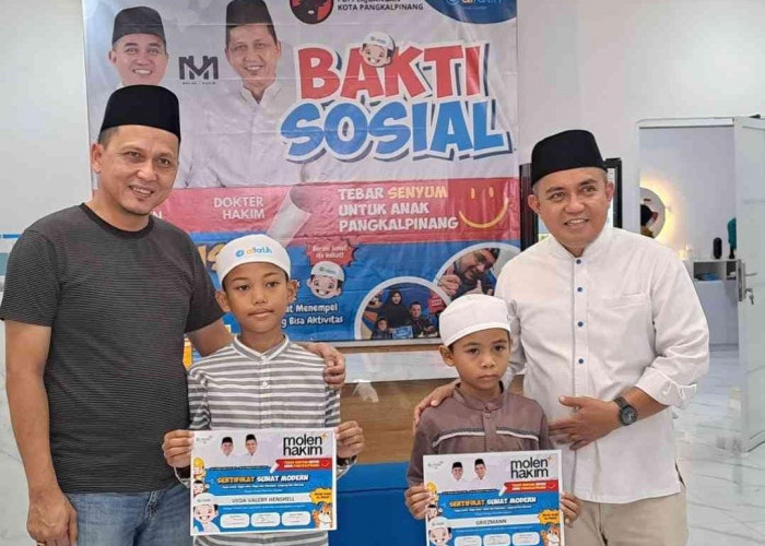 Sunatan Massal MH, Ratusan Anak Terima Manfaat Khitan Modern