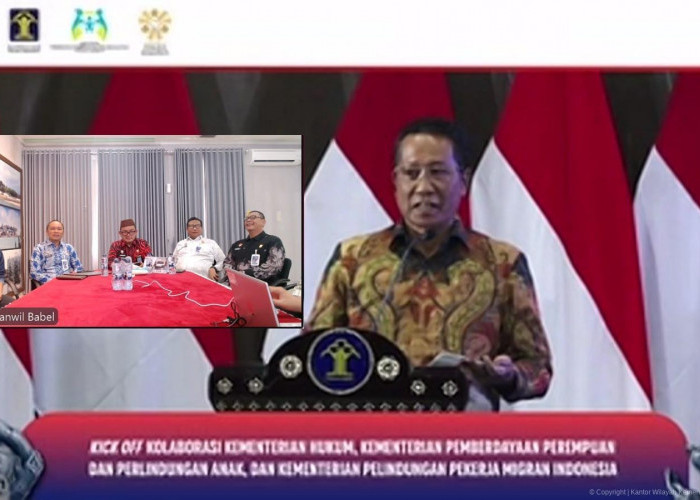 Kanwil Kemenkum Babel Dukung Kolaborasi Lintas Kementerian Perkuat Pelindungan Kelompok Rentan