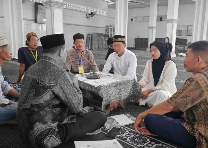 Warga Binaan Ikat Janji Suci di Balik Jeruji Lapas Pangkalpinang