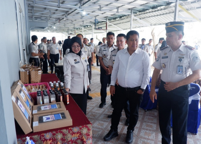 Deputi Bidang Koordinasi  Kemenko Kumham Imipas Apresiasi Hasil Pembinaan Warga Binaan
