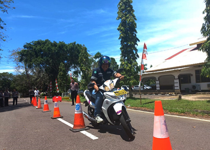 Lindungi Keselamatan Karyawan Saat Berkendara, PT Timah Gelar Sosialisasi Safety Riding