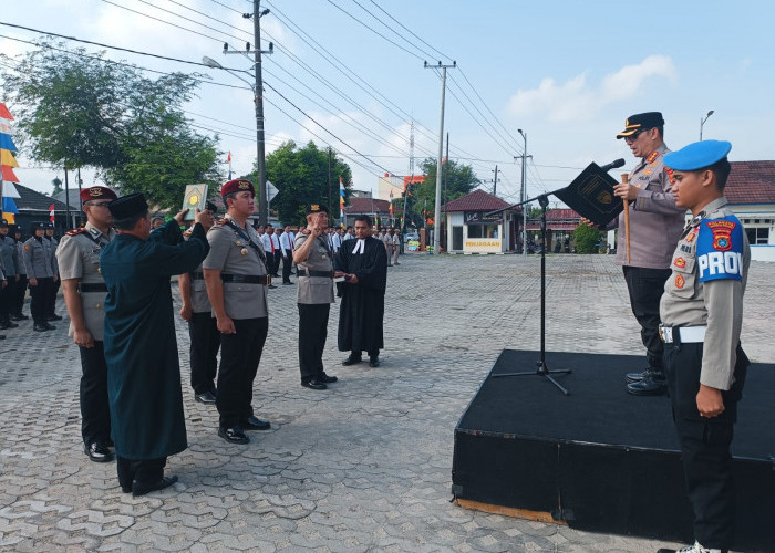Dua Kasat Polresta Pangkalpinang Berganti, Kapolresta Minta Pejabat Baru Gercep Adaptasi