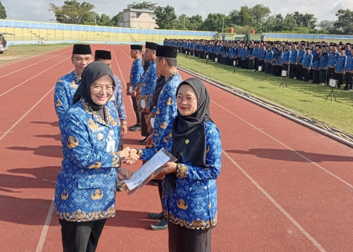 Wawako Pangkalpinang Tekankan Pencapaian Target Kinerja Bagi 2.758 PPPK Paruh Waktu 2025 Yang Dilantik