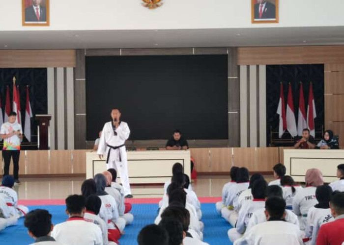 Danrem 045/Gaya Dukung Selekda Taekwondo Babel 